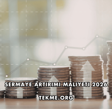 Sermaye Artırımı Maliyeti 2026
