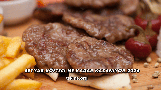 Seyyar Köfteci Ne Kadar Kazanıyor 2026