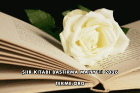 Şiir Kitabı Bastırma Maliyeti 2026