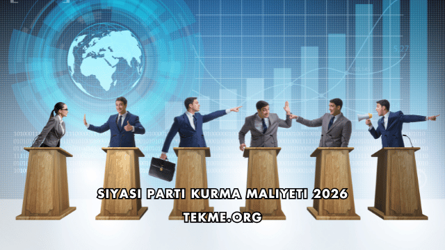 Siyasi Parti Kurma Maliyeti 2026