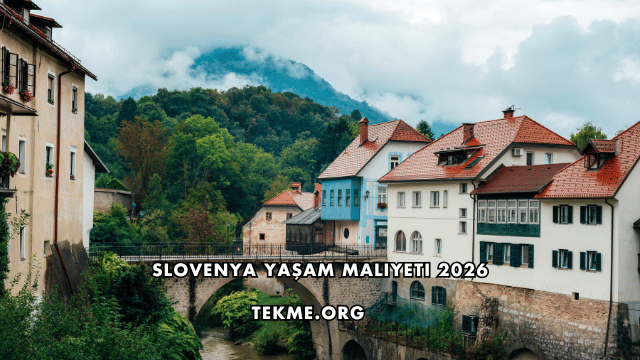 Slovenya Yaşam Maliyeti 2026