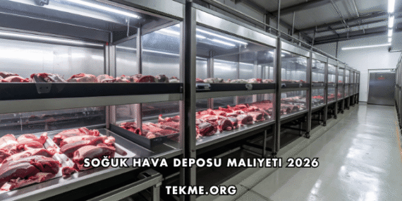 Soğuk Hava Deposu Maliyeti 2026