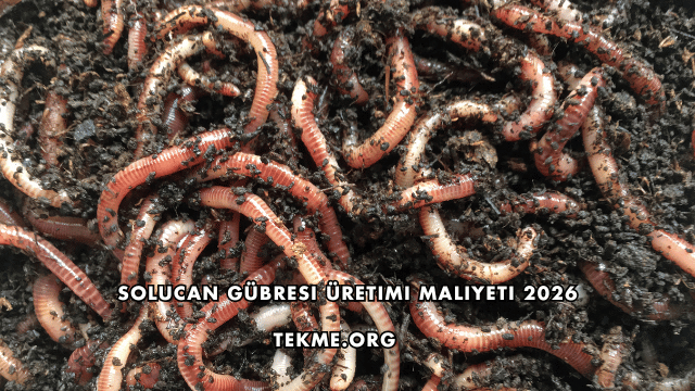 Solucan Gübresi Üretimi Maliyeti 2026