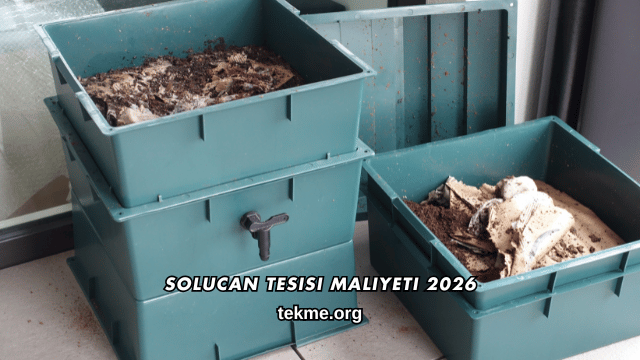 Solucan Tesisi Maliyeti 2026