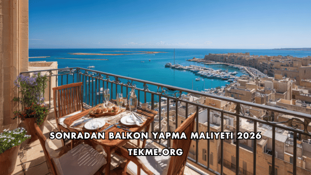 Sonradan Balkon Yapma Maliyeti 2026