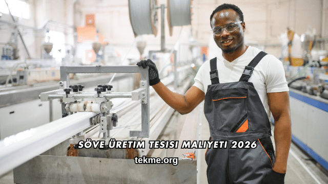 Söve Üretim Tesisi Maliyeti 2026