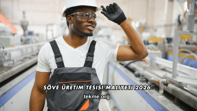 Söve Üretim Tesisi Maliyeti 2026