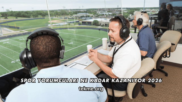 Spor Yorumcuları Ne Kadar Kazanıyor 2026