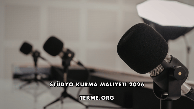 Stüdyo Kurma Maliyeti 2026
