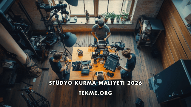 Stüdyo Kurma Maliyeti 2026