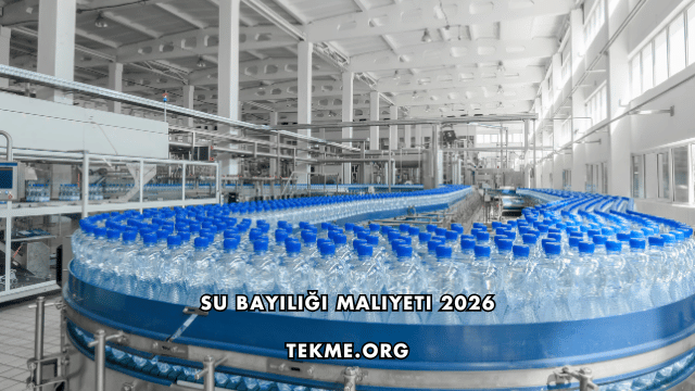 Su Bayiliği Maliyeti 2026
