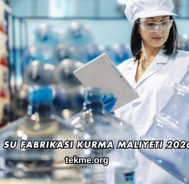 Su Fabrikası Kurma Maliyeti 2026