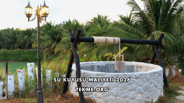 Su Kuyusu Maliyeti 2026