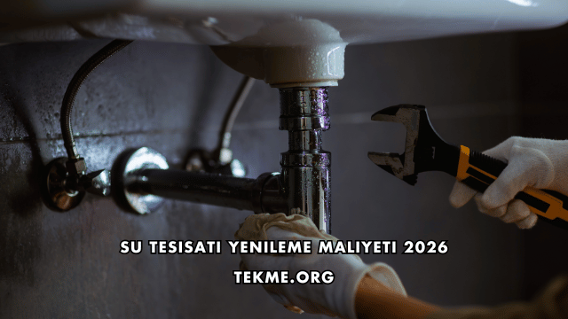 Su Tesisatı Yenileme Maliyeti 2026
