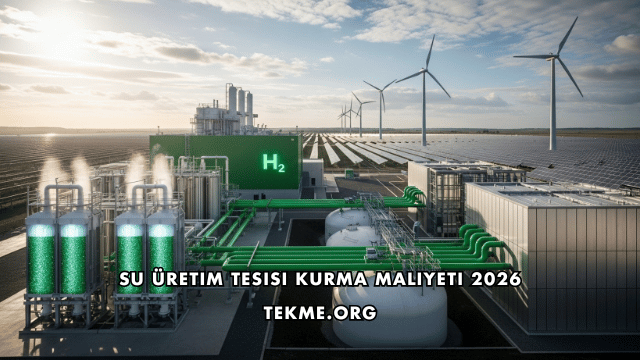 Su Üretim Tesisi Kurma Maliyeti 2026