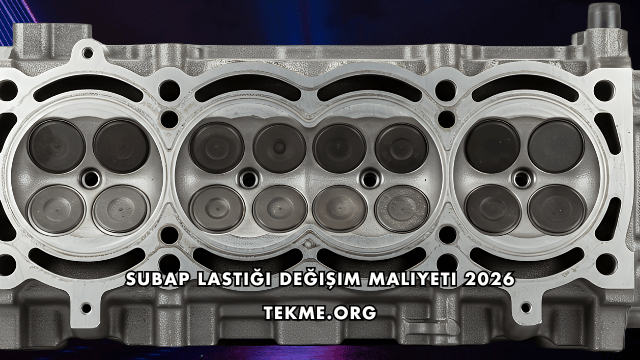 Subap Lastiği Değişim Maliyeti 2026