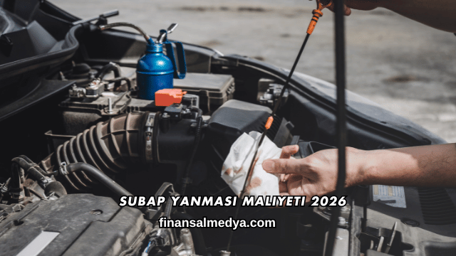 Subap Yanması Maliyeti 2026
