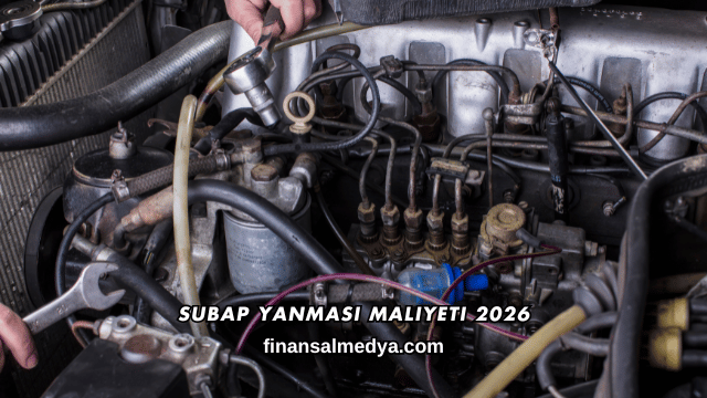 Subap Yanması Maliyeti 2026