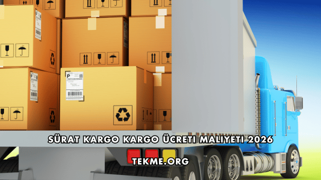 Sürat Kargo Kargo Ücreti Maliyeti 2026