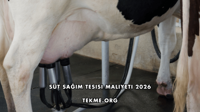 Süt Sağım Tesisi Maliyeti 2026