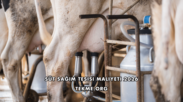 Süt Sağım Tesisi Maliyeti 2026