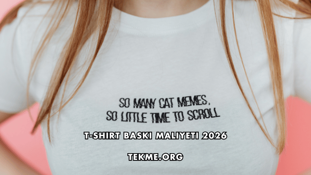 T-shirt Baskı Maliyeti 2026