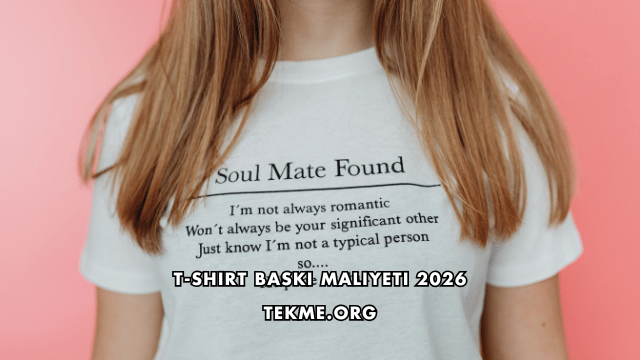 T-shirt Baskı Maliyeti 2026