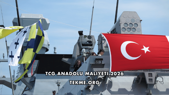 TCG Anadolu Maliyeti 2026