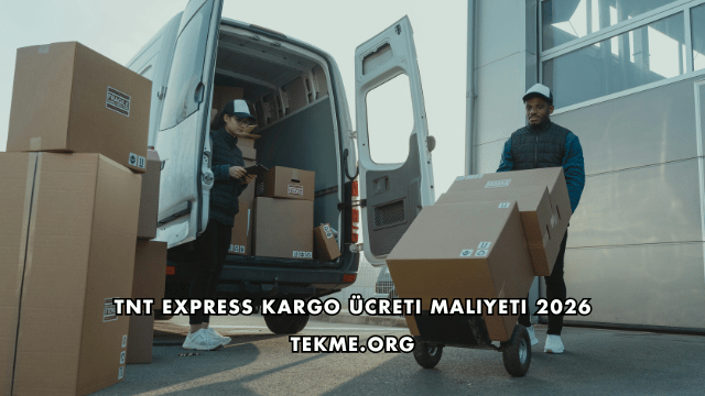 TNT Express Kargo Ücreti Maliyeti 2026