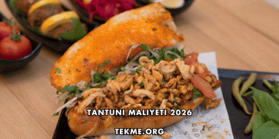 Tantuni Maliyeti 2026