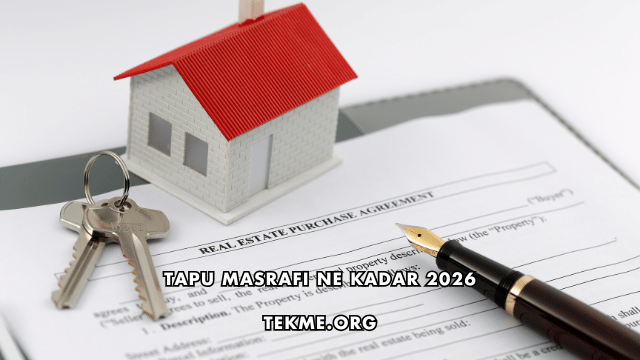 Tapu Masrafı Ne Kadar 2026