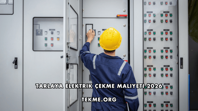 Tarlaya Elektrik Çekme Maliyeti 2026