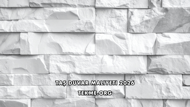 Taş Duvar Maliyeti 2026
