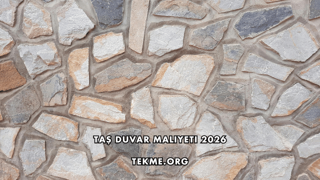 Taş Duvar Maliyeti 2026