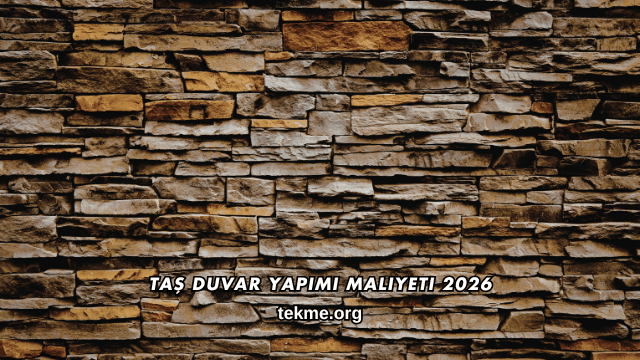 Taş Duvar Yapımı Maliyeti 2026