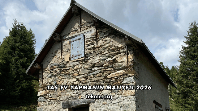 Taş Ev Yapmanın Maliyeti 2026