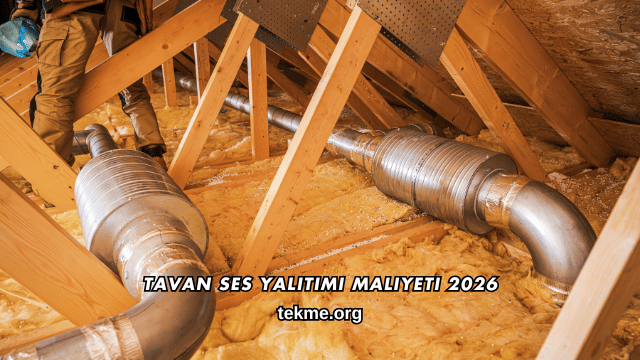 Tavan Ses Yalıtımı Maliyeti 2026