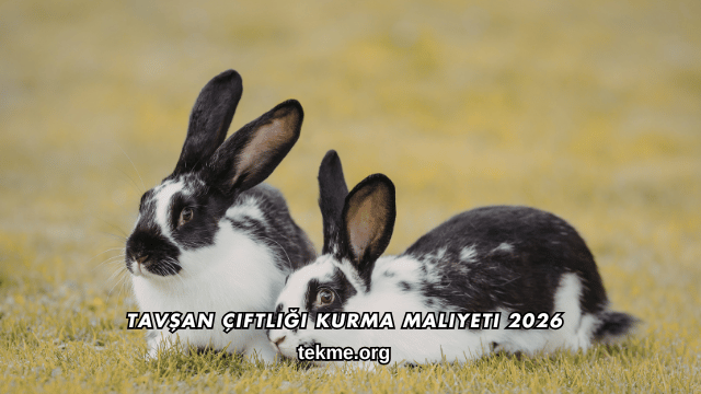 Tavşan Çiftliği Kurma Maliyeti 2026