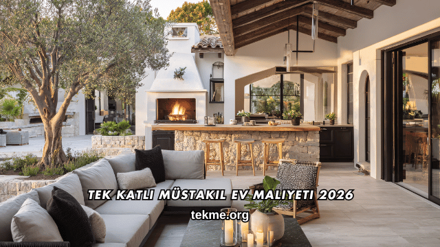 Tek Katlı Müstakil Ev Maliyeti 2026