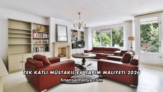 Tek Katlı Müstakil Ev Yapım Maliyeti 2026