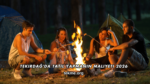 Tekirdağ'da Tatil Yapmanın Maliyeti 2026