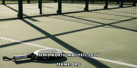 Tenis Kortu Maliyeti 2026
