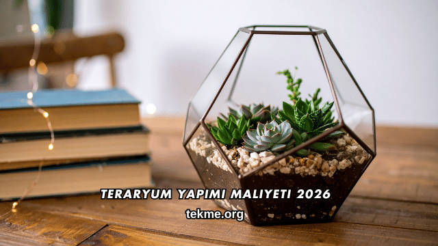 Teraryum Yapımı Maliyeti 2026