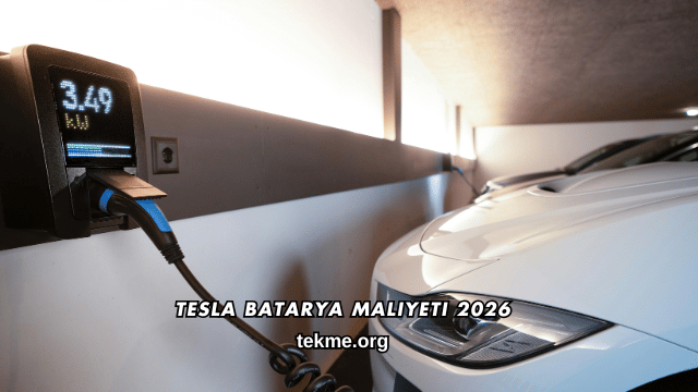 Tesla Batarya Maliyeti 2026