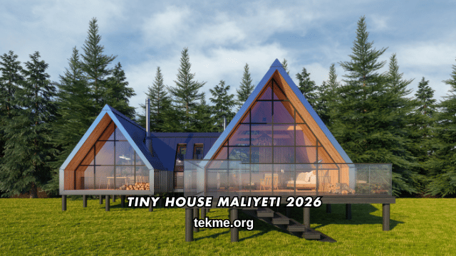 Tiny House Maliyeti 2026