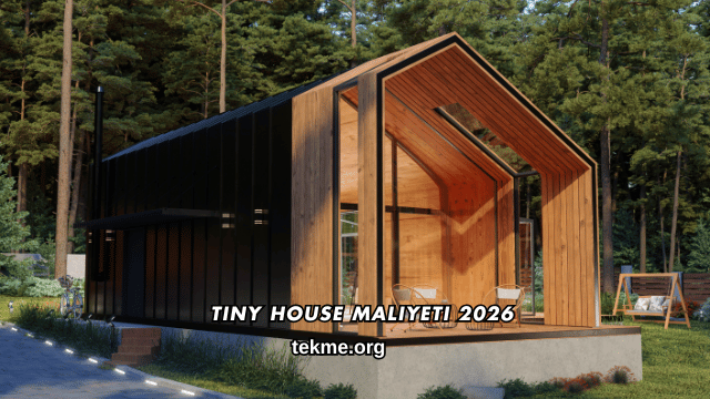 Tiny House Maliyeti 2026