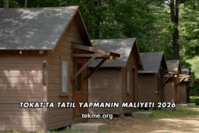 Tokat'ta Tatil Yapmanın Maliyeti 2026
