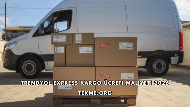 Trendyol Express Kargo Ücreti Maliyeti 2026