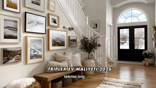 Triplex Ev Maliyeti 2026