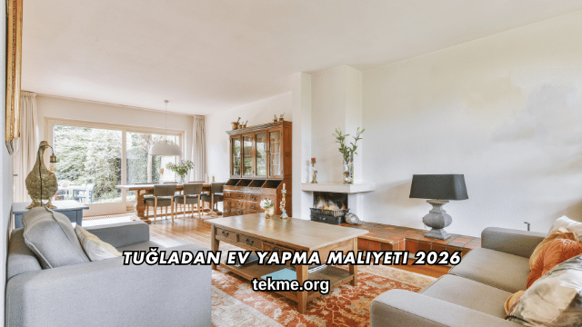 Tuğladan Ev Yapma Maliyeti 2026